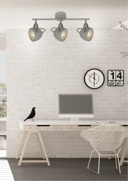 LAMPA ŚCIENNA CANDELLUX PENT 93-68064 LISTWA GU10 BETONOWY SZARY