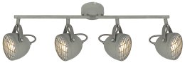 LAMPA ŚCIENNA CANDELLUX PENT 94-68071 LISTWA GU10 BETONOWY SZARY