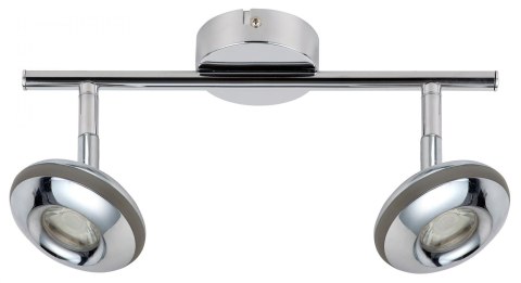 LAMPA ŚCIENNA CANDELLUX SKIPPER 92-67562 LISTWA LED COB GŁÓWKA OKRĄGŁA Z PRZEGUBEM CHROM