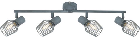 LAMPA ŚCIENNA CANDELLUX VIKING 94-68033 LISTWA E14 SZARY