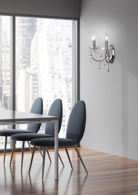 KINKIET CANDELLUX AURORA 22-96138 E14 CHROM