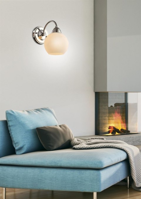 LAMPA ŚCIENNA KINKIET CANDELLUX TOBAGO 21-25487 E27 SATYNA