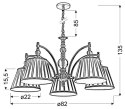 LAMPA SUFITOWA WISZĄCA CANDELLUX AUSTIN 35-13859 E14 PATYNA