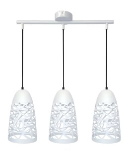 LAMPA SUFITOWA WISZĄCA CANDELLUX SABRIN 33-54876 E27 BIAŁY