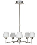 LAMPA SUFITOWA WISZĄCA CANDELLUX TOGO 35-10646 G9 NIKIEL MAT PROMOCJA