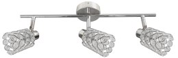 LAMPA ŚCIENNA CANDELLUX YORK 93-00101 LISTWA G9 CHROM