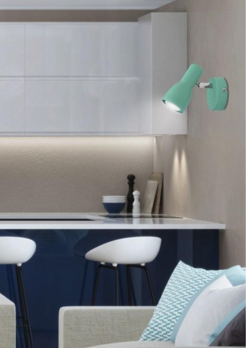 KINKIET CANDELLUX PICARDO 91-50571 E14 MIĘTOWY