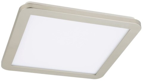 LAMPA SUFITOWA CANDELLUX NEXIT 10-66848 PLAFON 24W LED IP44 SATYNA+BIAŁY 3000K