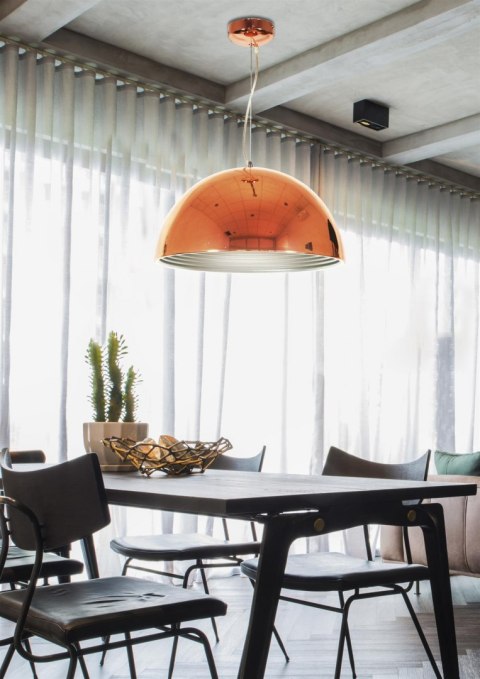 LAMPA MIEDZIANA SUFITOWA WISZĄCA CANDELLUX AMALFI 31-26392 E27