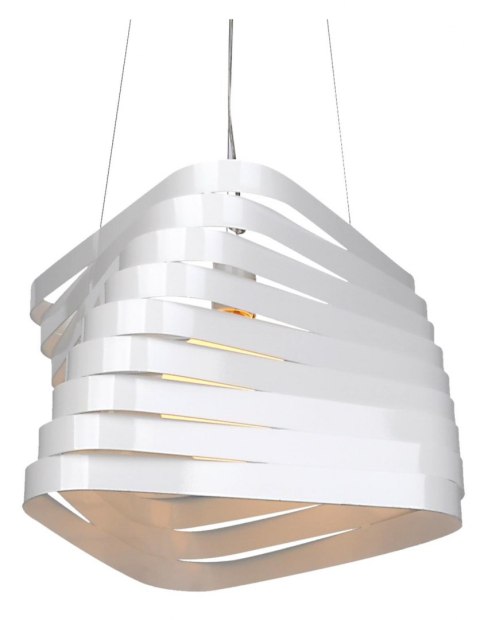 LAMPA SUFITOWA WISZĄCA CANDELLUX BIZO 31-21581 E27 38CM BIAŁY