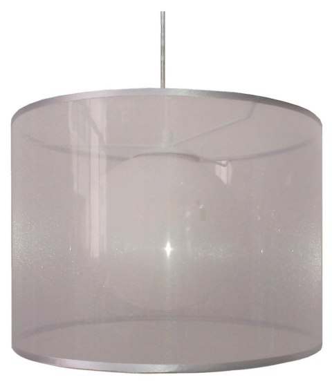 LAMPA SUFITOWA WISZĄCA CANDELLUX CHICAGO 31-24916 E27 SREBRNY