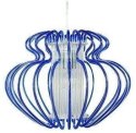 LAMPA SUFITOWA WISZĄCA CANDELLUX IMPERIA 31-36592 E27 MAŁA NIEBIESKA PROMOCJA