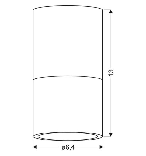 BIAŁA TUBA SZKŁO CANDELLUX 2273686