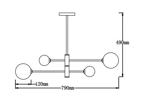 Lampa wisząca Dorado 4