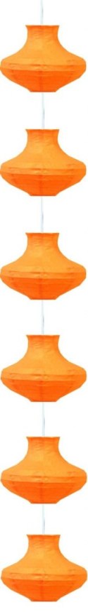 LAMPA SUFITOWA CANDELLUX WYPRZEDAŻ 3494061-18 GRIFF - ZWIS /6 PAPIEROWY ŚR.25 ORANGE E-14 40W