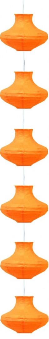 LAMPA SUFITOWA CANDELLUX WYPRZEDAŻ 3494061-18 GRIFF - ZWIS /6 PAPIEROWY ŚR.25 ORANGE E-14 40W