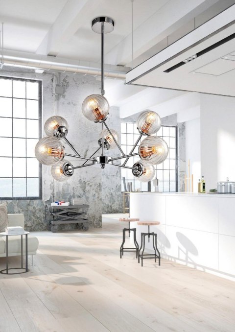 LAMPA WISZĄCA CANDELLUX BEST 38-67289 CHROM+MIEDŹ