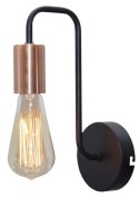 LAMPA ŚCIENNA KINKIET CANDELLUX HERPE 21-66855 E27 CZARNY