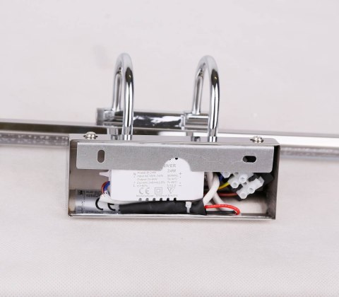 LAMPA ŚCIENNA KINKIET CANDELLUX GIZEL 20-32591 LED CHROM