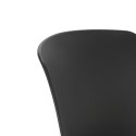 Krzesło Rail czarne/ dębowe