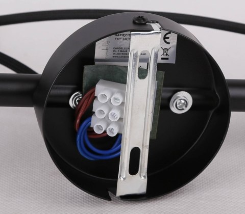 LAMPA SUFITOWA WISZĄCA CANDELLUX COX 33-53886 E27 CHROM