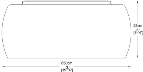 LAMPA SUFITOWA C0076-06X-F4FZ CRYSTAL