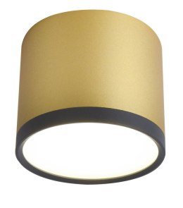 Lampa sufitowa złoto czarna 8,8x7,5cm Tuba Candellux 2275956