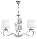 Lampa sufitowa żyrandol chromowy 3x40W Denis Candellux 33-23414