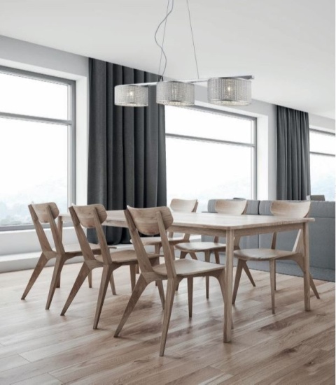 Lampa wisząca QUARTZ P0173-03Y CH Italux