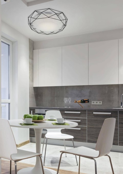 Plafon czarny 43 lampa LED 4000K Sven Candellux 98-73167