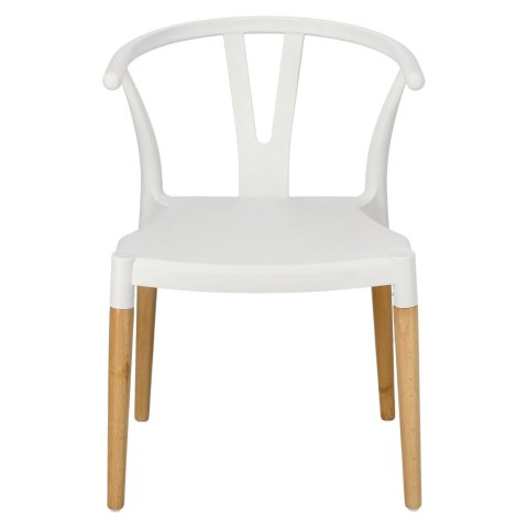 Krzesło Wicker PP Simplet białe