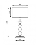 LAMPA STOŁOWA REA RLT93163-1W