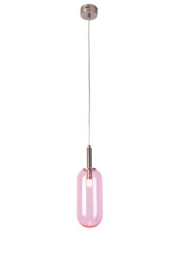Lampa Wisząca Fiuggi LEDEA 50133212 LED 6W Szkło Różowy