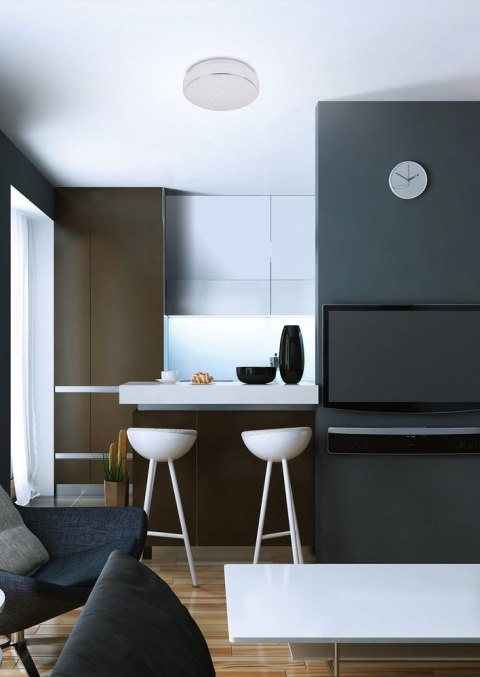 Plafon biały akrylowy LED 36W 4000K IP44 lampa Jasper Candellux 14-75277