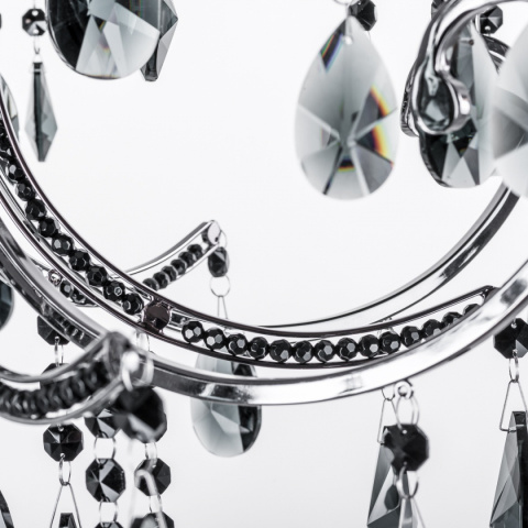 Lampa kryształowa BAROCCO BLACK MD72709-6B Italux