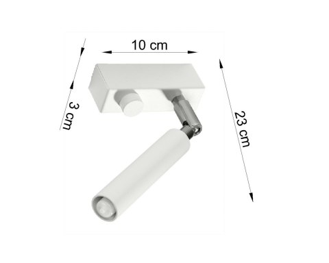 Kinkiet EYETECH 1 biały