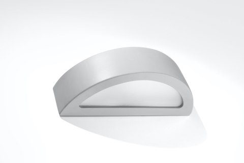 Kinkiet ceramiczny ATENA szary