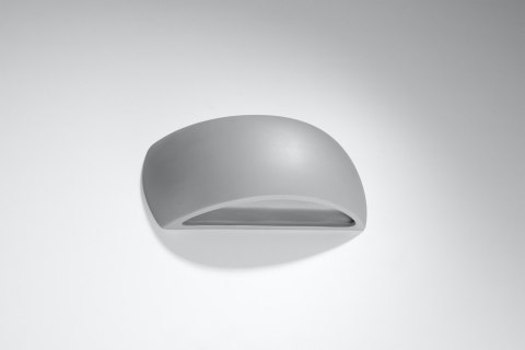 Kinkiet ceramiczny PONTIUS szary